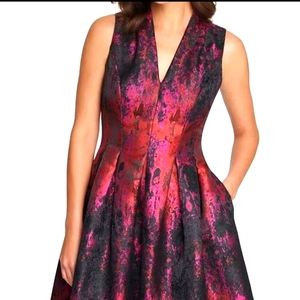 Vince camuto jacquard dress. Size 10. Worn once!